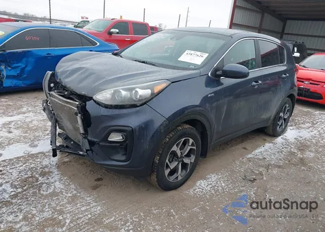 2022 Kia Sportage Lx из США, поврежденный, VIN KNDPMCACXN7966805